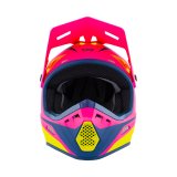 Answer 26 AR1 Mototown Helmet Matte Pink/Hyper Acid/Dark Blue - Small thumbnail 1