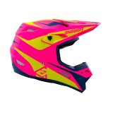 Answer 26 AR1 Mototown Helmet Matte Pink/Hyper Acid/Dark Blue - 2XL thumbnail 3