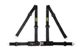OMP Racing Inc Harnesses DA0-0507-B01-071 4 POINTS ECE HARNESS - ROAD 4M ECE 22.08 BLACK thumbnail 1