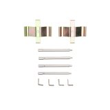 DFC 69-83 Porsche 911/912 Rear Active Performance Pads and Hardware Kit thumbnail 2