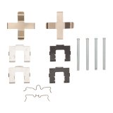DFC 89-96 Nissan 300ZX Rear Active Performance Pads and Hardware Kit thumbnail 2