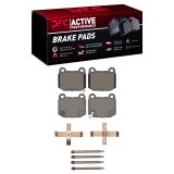 DFC 03-06 Mitsubishi Lancer Rear Active Performance Pads and Hardware Kit thumbnail 1