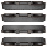 DFC 03-06 Mitsubishi Lancer Rear Active Performance Pads and Hardware Kit thumbnail 2