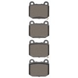 DFC 03-06 Mitsubishi Lancer Rear Active Performance Pads and Hardware Kit thumbnail 5