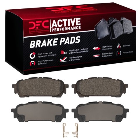 DFC 03-08 Saab 9-2X Rear Active Performance Pads - Low Metallic