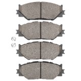 DFC 06-15 Lexus IS250 Front Active Performance Pads - Low Metallic thumbnail 1