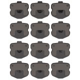 DFC 06-13 Chevrolet Corvette Front Active Performance Pads - Low Metallic thumbnail 2
