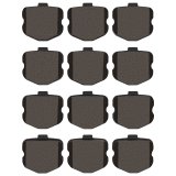 DFC 06-13 Chevrolet Corvette Front Active Performance Pads - Low Metallic thumbnail 3