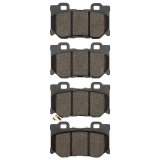 DFC 08-25 Infiniti G37 Rear Active Performance Pads and Hardware Kit thumbnail 2