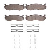 DFC 96-06 Hummer H1 Front Heavy Duty Pads and Hardware Kit thumbnail 1