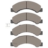 DFC 98-24 Chevrolet W3500 Diesel Engine Front/Rear Heavy Duty Pads - Semi Metallic thumbnail 3