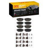 DFC 12-20 Freightliner FL360 (Mexico) Front/Rear Heavy Duty Pads and Hardware Kit thumbnail 1