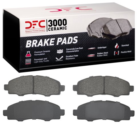DFC 11-15 Ford Ikon (Mexico / Made In India) Front 3000 Ceramic Brake Pads