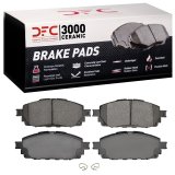 DFC 16-25 Toyota Hilux (Mexico) Front 3000 Semi-Metallic Brake Pads thumbnail 1