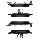 DFC 04-15 Infiniti QX56 Rear Ultimate Duty Performance Brake Pads thumbnail 3