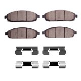 DFC 05-10 Jeep Commander Front Ultimate Duty Performance Brake Pads and Hardware Kit thumbnail 1