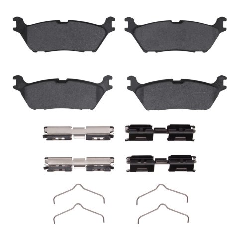 DFC 21-25 Ford Bronco Rear Ultimate Duty Performance Brake Pads and Hardware Kit