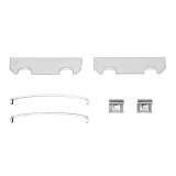 DFC 73-85 Ford F-150 RWD Front 5000 Advanced Semi Metallic Brake Pads and Hardware Kit thumbnail 2