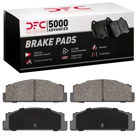 DFC 66-88 Fiat X-1/9 Rear 5000 Advanced Semi Metallic Brake Pads