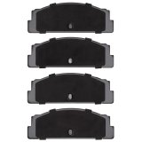 DFC 66-88 Fiat X-1/9 Rear 5000 Advanced Semi Metallic Brake Pads thumbnail 2