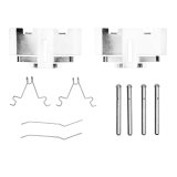 DFC 81-83 Toyota Corolla (US/Canada) Front 5000 Advanced Semi Metallic Brake Pads and Hardware Kit thumbnail 4