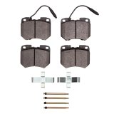 DFC 78-79 Audi 5000 Front 5000 Advanced Semi Metallic Brake Pads and Hardware Kit thumbnail 1