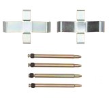 DFC 78-79 Audi 5000 Front 5000 Advanced Semi Metallic Brake Pads and Hardware Kit thumbnail 2