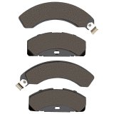 DFC 79-81 Ford Mustang Front 5000 Advanced Semi Metallic Brake Pads thumbnail 1