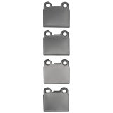 DFC 87-89 Alfa Romeo MILANO Rear 5000 Advanced Low Metallic Brake Pads and Hardware Kit thumbnail 3