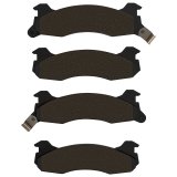 DFC 84-86 Ford Mustang Rear 5000 Advanced Semi Metallic Brake Pads and Hardware Kit thumbnail 2