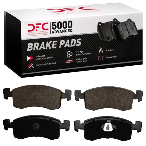 DFC 83-91 Chrysler Executive Sedan Front 5000 Advanced Semi Metallic Brake Pads