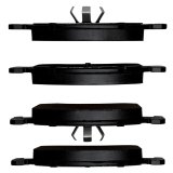 DFC 83-87 Chrysler Executive Limousine Front 5000 Advanced Semi Metallic Brake Pads and Hardware Kit thumbnail 2