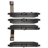 DFC 84-94 Honda Prelude Rear 5000 Advanced Semi Metallic Brake Pads and Hardware Kit thumbnail 3