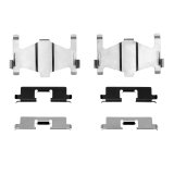 DFC 84-94 Honda Prelude Rear 5000 Advanced Semi Metallic Brake Pads and Hardware Kit thumbnail 5