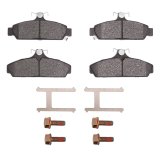 DFC 84-87 Chevrolet Corvette Front 5000 Advanced Semi Metallic Brake Pads and Hardware Kit thumbnail 4