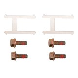 DFC 84-87 Chevrolet Corvette Front 5000 Advanced Semi Metallic Brake Pads and Hardware Kit thumbnail 5