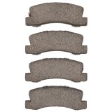 DFC 87-96 Toyota Celica Rear 5000 Advanced Ceramic Brake Pads and Hardware Kit thumbnail 3