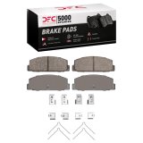 DFC 84-05 Mazda 6 Rear 5000 Advanced Ceramic Brake Pads and Hardware Kit thumbnail 1