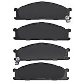 DFC 85-15 Nissan D21 Hardbody Pickup 4WD (4 Cyl) Front 5K Adv Semi Metallic Brake Pad & Hardware Kit thumbnail 2