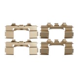 DFC 85-15 Nissan D21 Hardbody Pickup 4WD (4 Cyl) Front 5K Adv Semi Metallic Brake Pad & Hardware Kit thumbnail 5