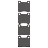 DFC 83-95 Mercedes-Benz E300 Rear 5000 Advanced Low Metallic Brake Pads thumbnail 4