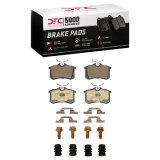 DFC 99-08 Audi A6 (USA/Canada) Rear 5000 Advanced Ceramic Brake Pads and Hardware Kit thumbnail 1