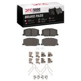 DFC 87-93 Lexus ES250 Front 5000 Advanced Ceramic Brake Pads and Hardware Kit thumbnail 1