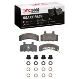 DFC 88-91 Chevrolet K1500 Front 5000 Advanced Semi Metallic Brake Pads and Hardware Kit thumbnail 1