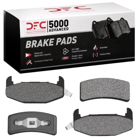 DFC 88-94 Buick Regal Rear 5000 Advanced Semi Metallic Brake Pads
