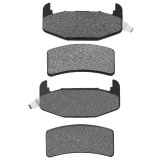 DFC 88-94 Buick Regal Rear 5000 Advanced Semi Metallic Brake Pads and Hardware Kit thumbnail 1