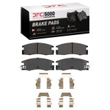 DFC 88-95 Isuzu Pickup Rear 5000 Advanced Ceramic Brake Pads and Hardware Kit thumbnail 1