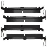 DFC 88-95 Isuzu Pickup Rear 5000 Advanced Ceramic Brake Pads and Hardware Kit thumbnail 3