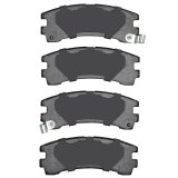 DFC 88-95 Nissan Pathfinder Rear 5000 Advanced Semi Metallic Brake Pads and Hardware Kit thumbnail 3