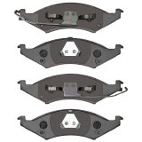 DFC 86-93 Ford Taurus SHO Front 5000 Advanced Semi Metallic Brake Pads and Hardware Kit thumbnail 4